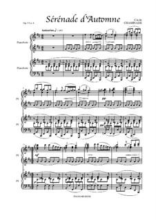 Pièces Romantiques, Op.55: No.4 érénade d'Automne by Cécile Chaminade