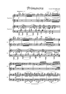 Pièces Romantiques, Op.55: No.1 Primavera by Cécile Chaminade