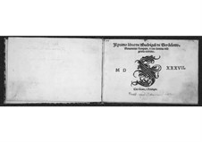 Madrigals: Soprano part by Philippe Verdelot