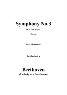 Movement IV: Full score, parts by Ludwig van Beethoven