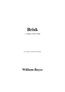 Brisk: Brisk by William Boyce