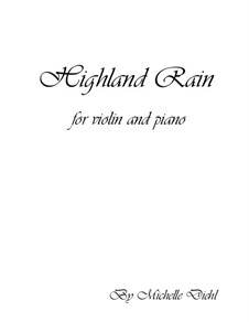 Highland Rain: Highland Rain by Michelle Diehl