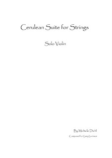 Cerulean Suite for Strings: Cerulean Suite for Strings by Michelle Diehl