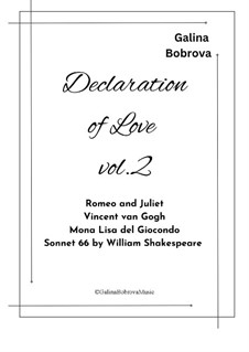 Declaration of Love, vol.2: Complete set by Galina Bobrova