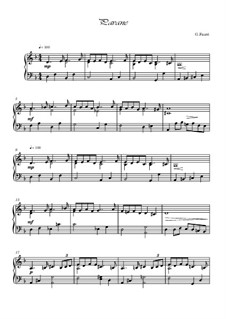 Pavane, Op.50: For piano by Gabriel Fauré