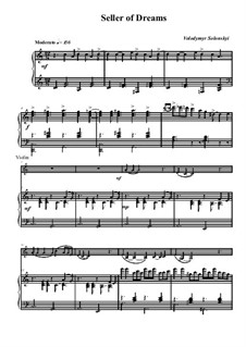 Продавец снов: Для скрипки и фортепиано by Vladimir Solonskiy