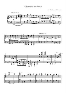 Ode to Joy, for Piano: For a single performer by Ludwig van Beethoven