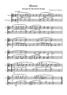 Minuet in F, Op.1 No.6: Minuet in F by Elisabetta de Gambarini