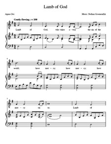 Lamb of God (Agnus Dei): Lamb of God (Agnus Dei) by Nathan Groenendyk