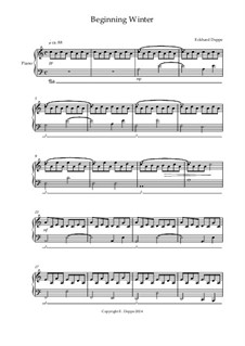 Beginning Winter: Beginning Winter by Eckhard Deppe