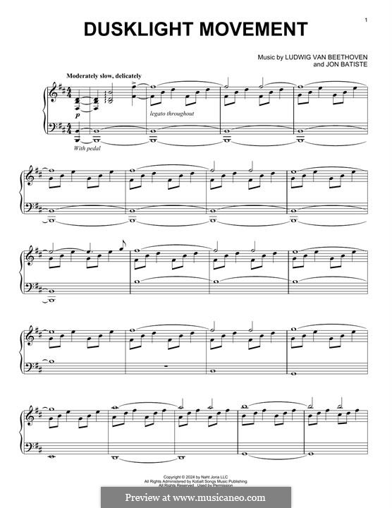 Dusklight Movement: Dusklight Movement by Ludwig van Beethoven, Jon Batiste