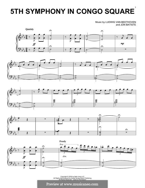 5th Symphony In Congo Square: 5th Symphony In Congo Square by Ludwig van Beethoven, Jon Batiste