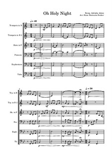 Instrumental version: For wind ensemble by Adolphe Adam