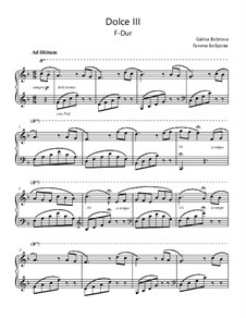 Volume 1: Dolce 3 by Galina Bobrova