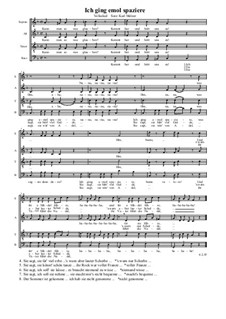 Ich  ging emol spaziere: Ich  ging emol spaziere by folklore