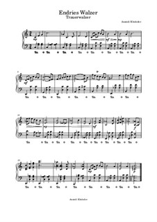 Endries Walzer: Endries Walzer by Anatoli Kholodov
