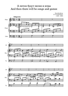 And then there will be songs and games: And then there will be songs and games, Op.25 No.2 by Johan Peter Emilius Hartmann