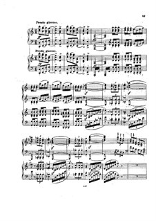 Movement III: Version for two pianos four hands by Johannes Brahms