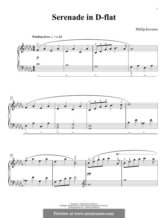 Serenade In D-flat (Never Too Far From You): Serenade In D-flat (Never Too Far From You) by Phillip Keveren