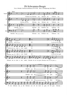 D'r Schwamme-Boogie: D'r Schwamme-Boogie by Johann Gottfried Lattermann