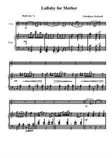 Колыбельная для мамы: Колыбельная для мамы by Vladimir Solonskiy