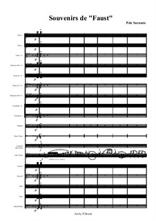 Fantasia on Themes from 'Faust' by Gounod, Op.13: For violin and symphonic orchestra by Pablo de Sarasate