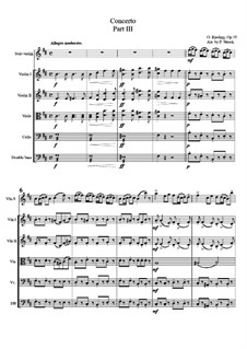Concerto for Violin (or Viola, or Cello) and Orchestra No.2 in B Minor, Op.35: Movement III by Oskar Rieding