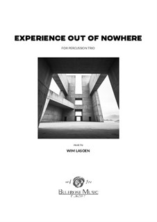 Experience out of Nowhere: For percussion by Wim Lasoen