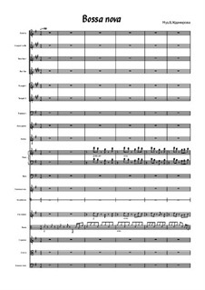 Bossa nova, Ор.53: Для аккордеона и эстрадно-симфонического оркестра by Victor Zhdamirov