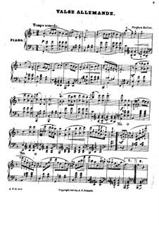 Valse Allemande: Valse Allemande by Stephen Heller