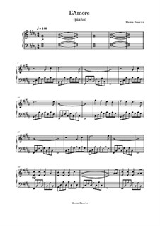 L'Amore, Op.419: L'Amore by Maxim Zinov'ev
