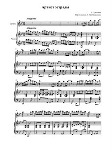 The Entertainer: For domra and piano by Scott Joplin