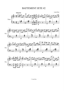 Ballet Class Music: Battement Jete No.2 by Lena Orsa