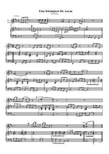 Eine Kleinigkeit für Aaron (v, p): Eine Kleinigkeit für Aaron (v, p) by Karl Melzer