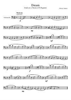 Dream: For violoncello by Olexiy Suslov