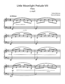 Little Moonlight Preludes vol.2: Prelude 8 'Pieta' by Galina Bobrova