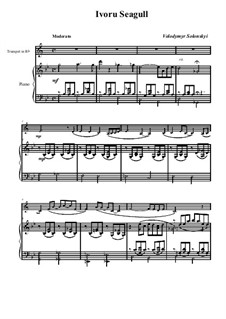 Чайка из слоновой кости: Для трубы и фортепиано by Vladimir Solonskiy