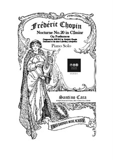 Nocturne in C Sharp Minor, B.49 KK IVa/16: For piano by Frédéric Chopin