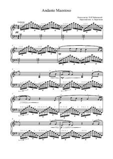 Fragments: Andante Maestoso by Pyotr Tchaikovsky