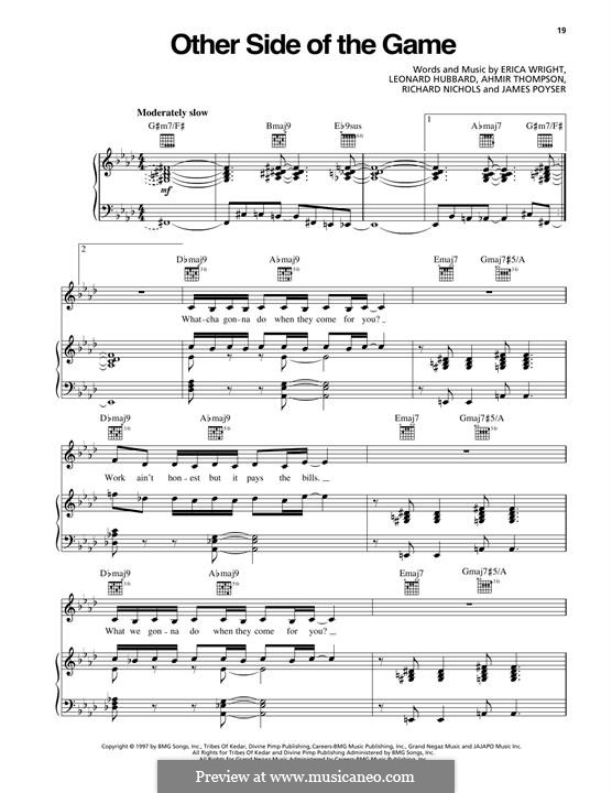 Other Side Of The Game (Erykah Badu) by J. Poyser, R.A. Nichols on