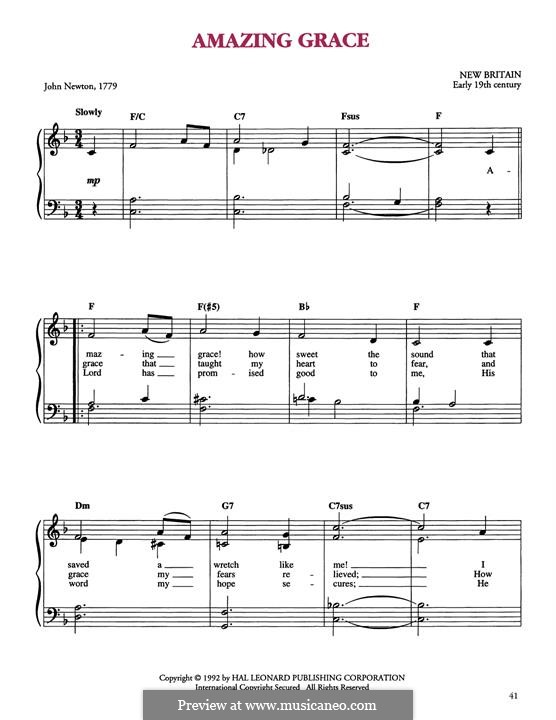 Piano version: Easy notes by folklore