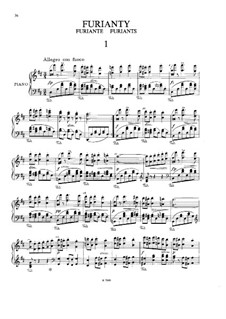 Two Furiants, B.85 Op.42: Complete set by Antonín Dvořák