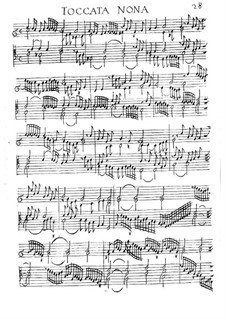 Toccatas for Harpsichord and Organ: Book I by Girolamo Frescobaldi
