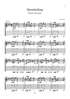 Snowballing by I. Lisul - sheet music on MusicaNeo