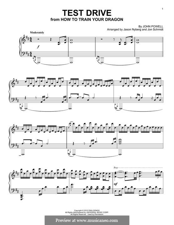 Test Drive (from 'How to Train Your Dragon'): For piano (The Piano Guys) by John Powell