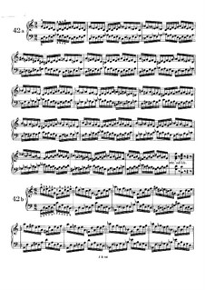 Exercises No.42-51: For a single performer by Johannes Brahms