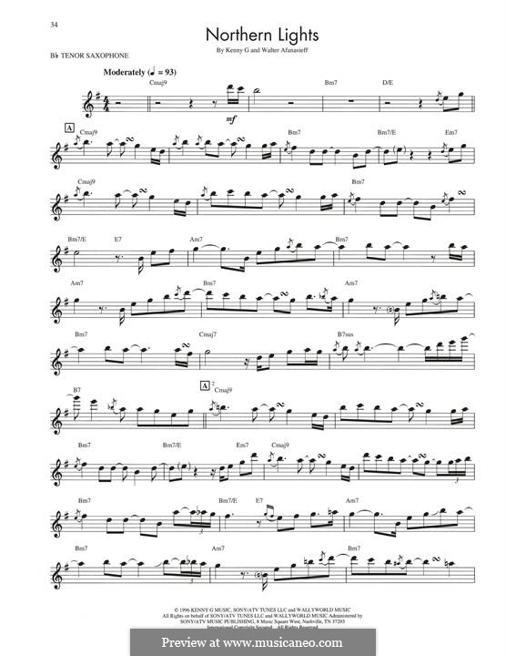 Northern Lights (Kenny G): Northern Lights (Kenny G) by Walter Afanasieff