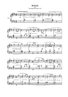 Ballade for Piano: Ballade for Piano by Jacob Adolf Hägg