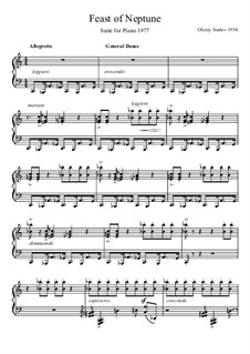 Feast of Neptune: Suite for Piano, Part 7 by Olexiy Suslov