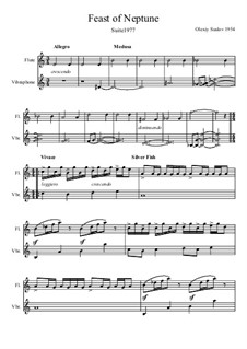 Feast of Neptune: Suite for Flute and Vibraphone Part 1, 2 by Olexiy Suslov